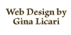 Web Design by Gina Licari